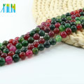 L-0579 Large Factory Hot Sale Tourmaline Agate Smooth Natural Gemstone Beads